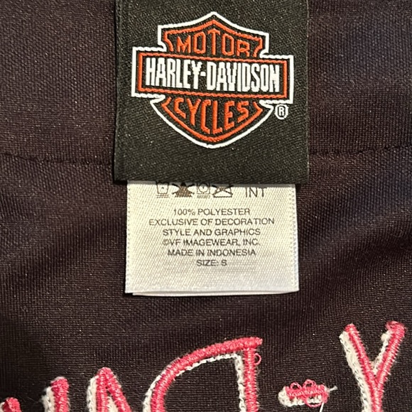 Women’s Harley-Davidson Embroidered Baseball Shrit - Picture 8 of 9